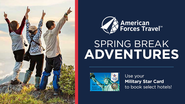 American Forces Travel: Spring Break Adventures