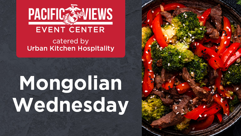 Lunch Buffet: Mongolian Wednesday